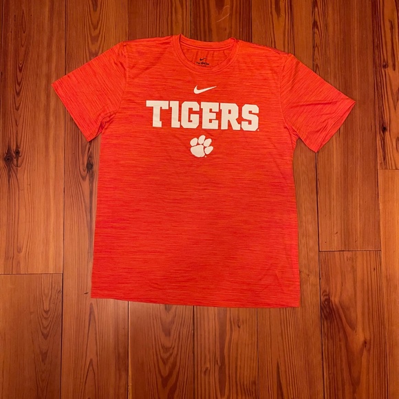 Clemson Nike Dri-FIT Short Sleeve Tee - Team Issue - Men's L - LIKE NEW! - Picture 3 of 10